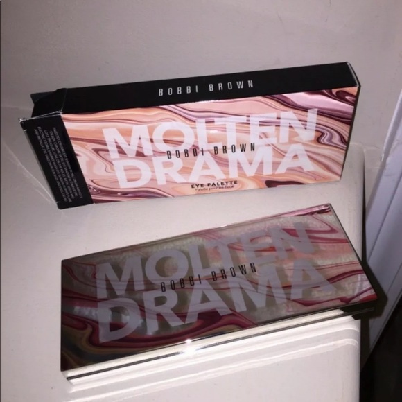 HP 🥳 NIB BOBBI BROWN Molten Drama Eyeshadow Palette 10 Pigment-Packed Shadows! - Picture 5 of 9